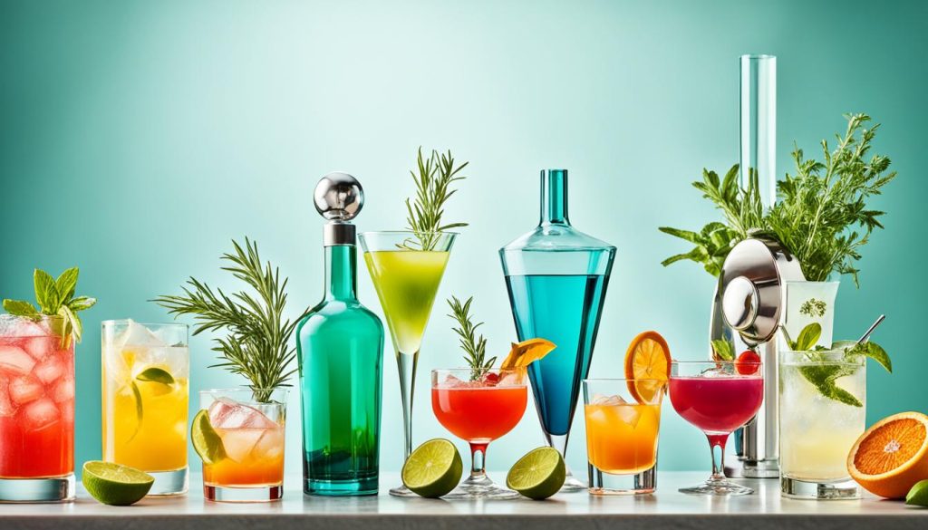 klassiske cocktails og moderne drinks