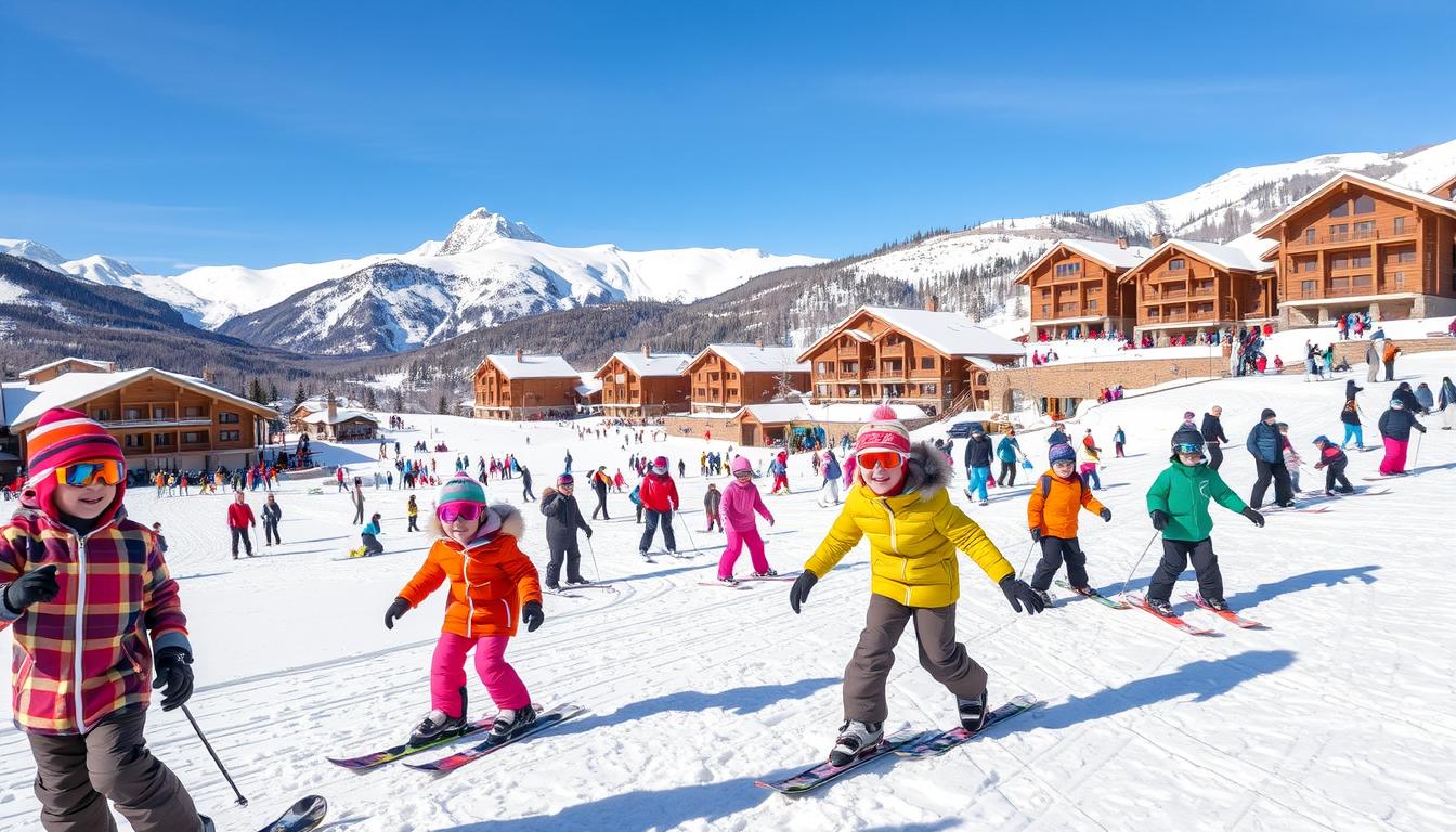 hvor skal man tage hen på skiferie med børn