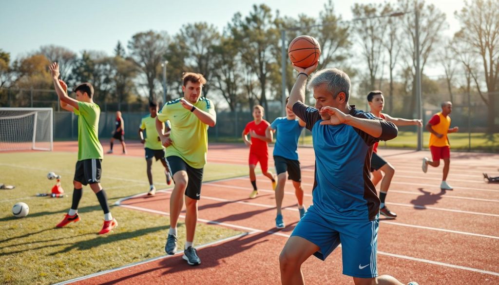 dynamisk træning for sportsudøvere