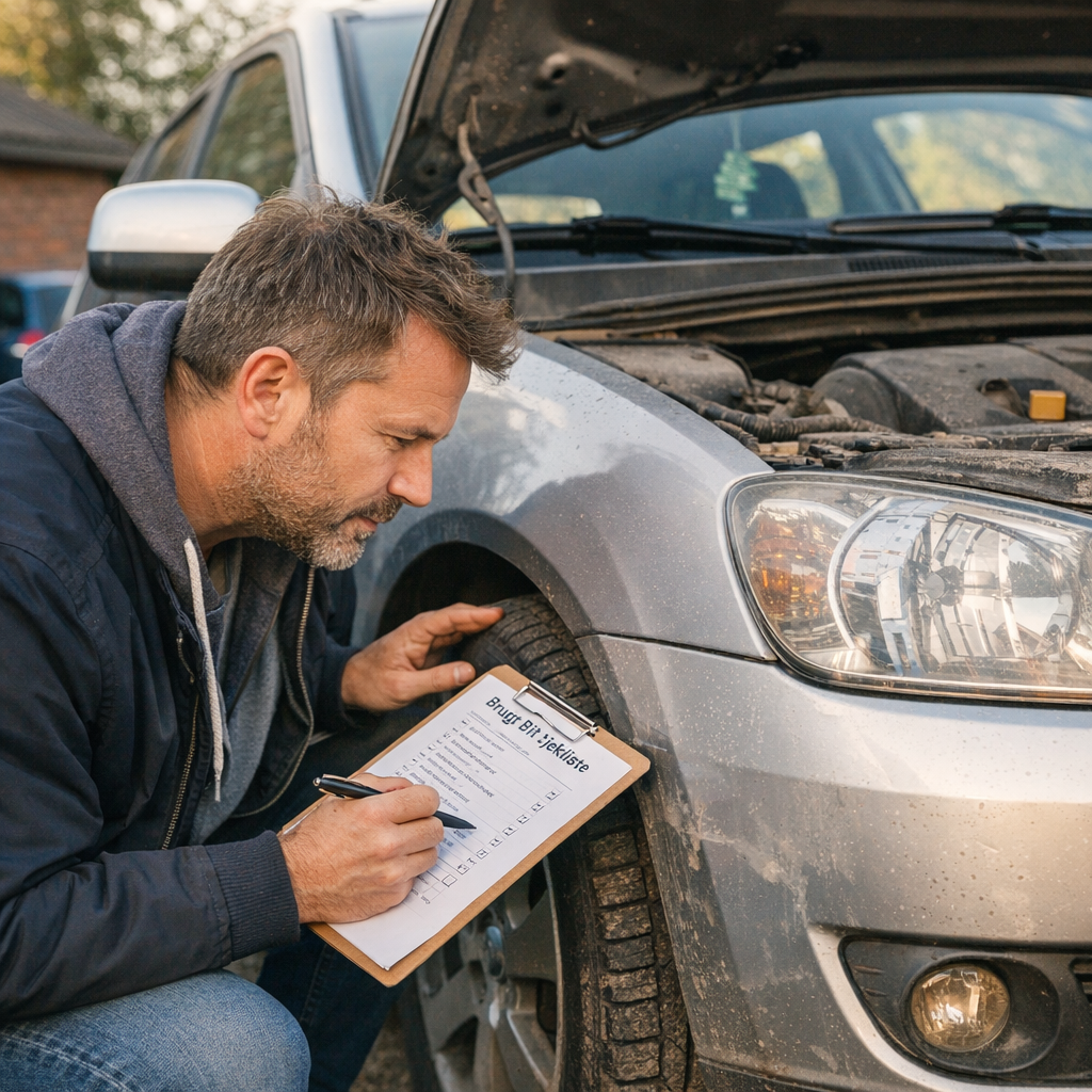 hvordan tjekker man en brugt bil