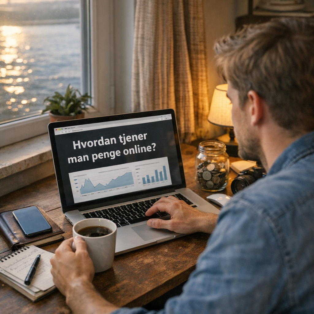 hvordan tjener man penge online