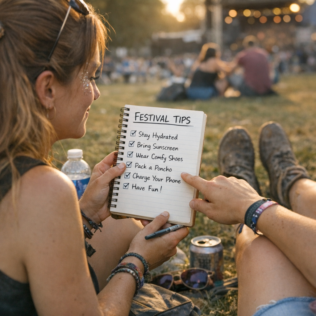 festival tips