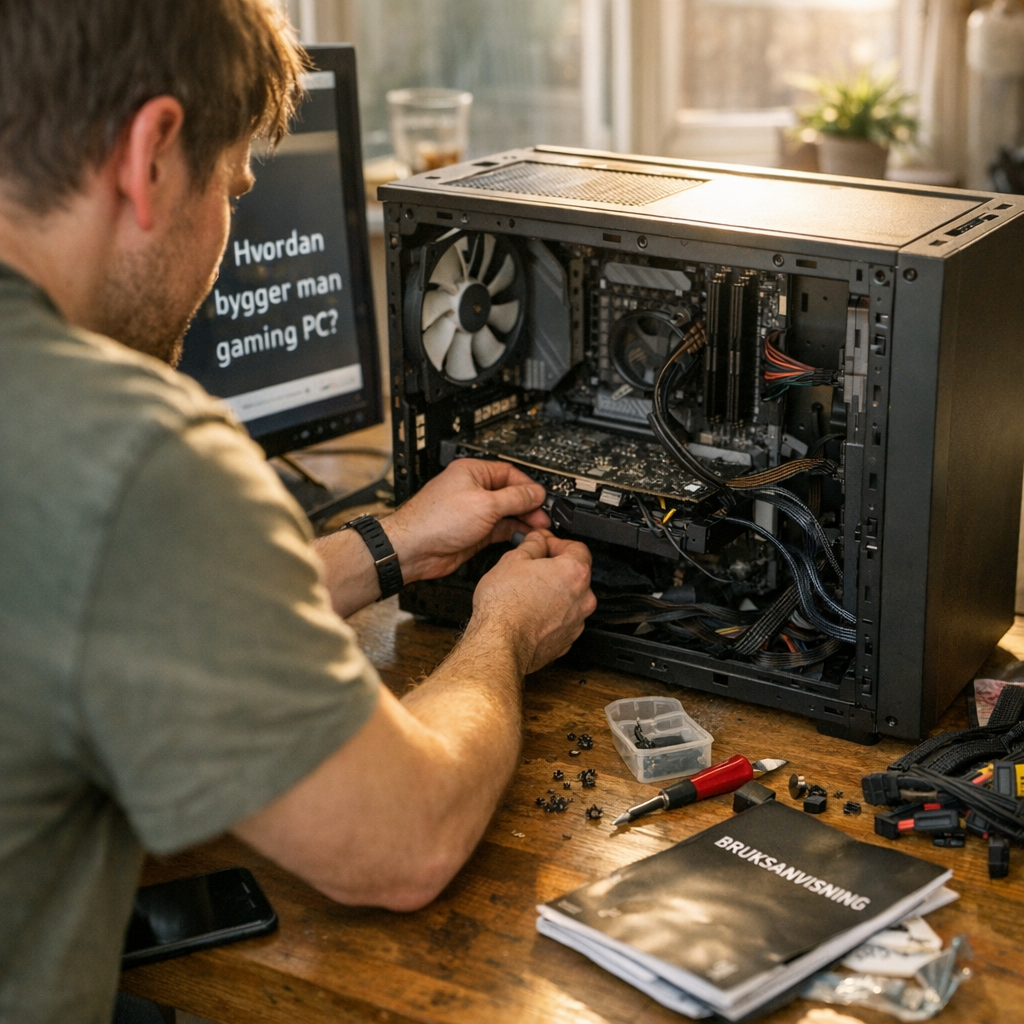 hvordan bygger man gaming pc