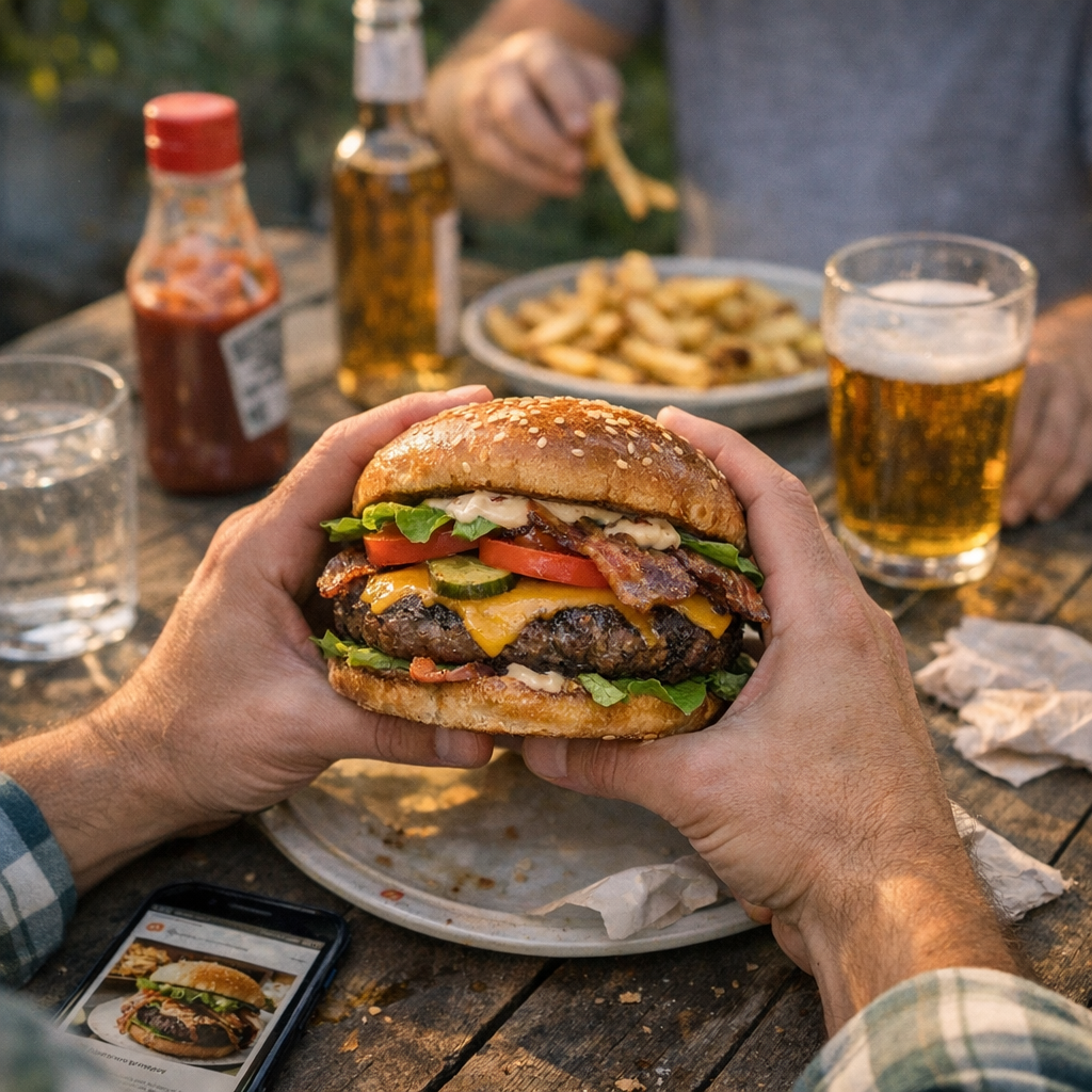 bedste burger opskrift