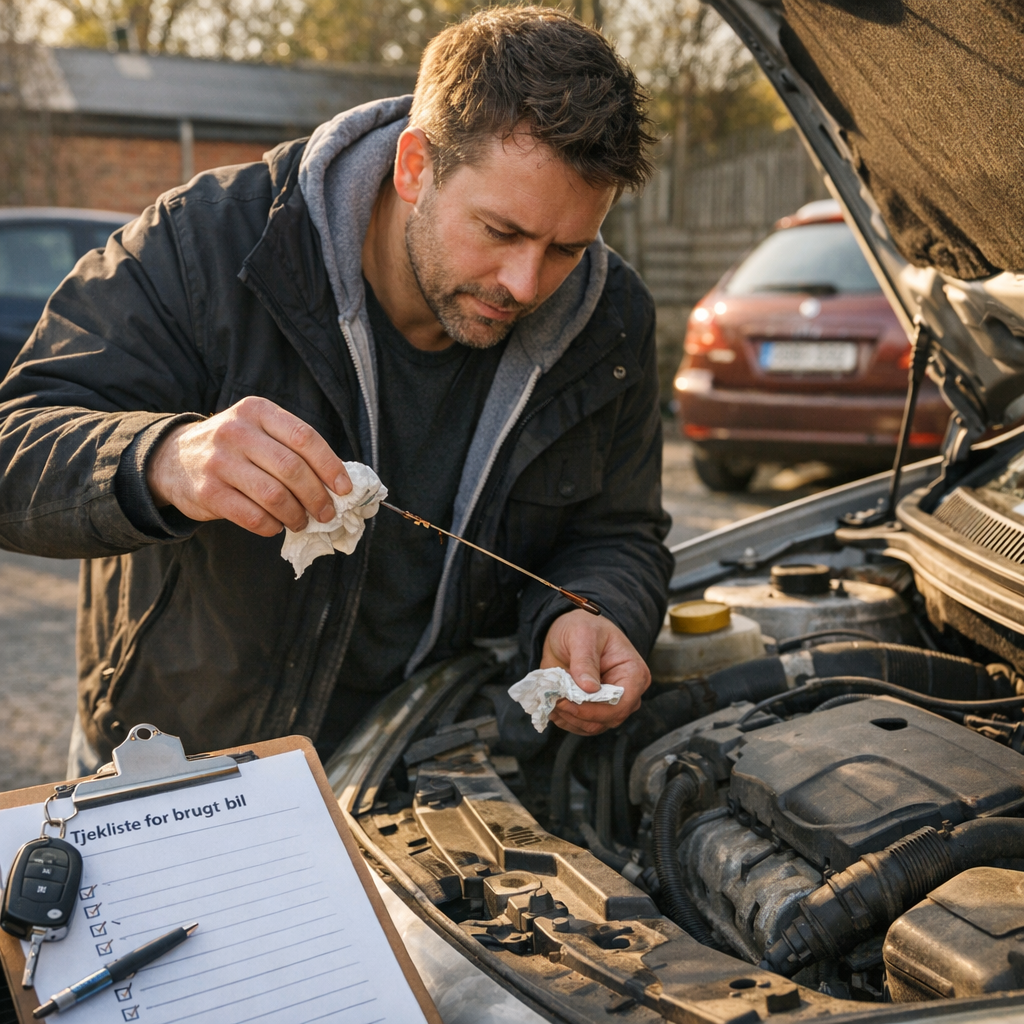 hvordan tjekker man en brugt bil
